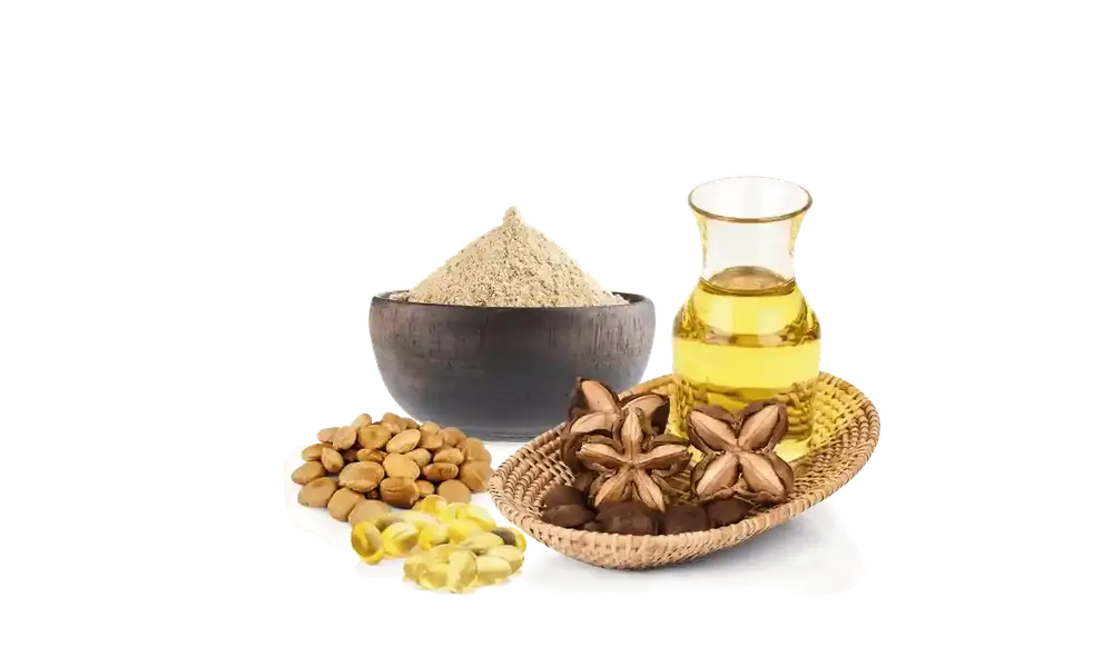 Sacha inchi protein powder, roasted seeds, cold-pressed oil and softgels for bulk orders